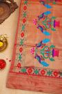 paithani Silk Sky Blue Saree