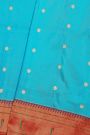 paithani Silk Sky Blue Saree