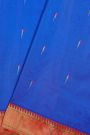 Paithani Silk Royal Blue Saree