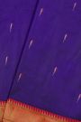 Paithani Silk Navy Blue Saree