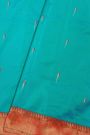 Paithani Silk Sky Blue Saree