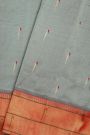 Paithani Silk Grey Saree
