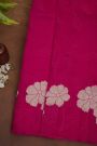 Designer Organza Magenta Saree
