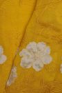Designer Organza Yellow Saree