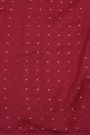Fancy Organza Maroon Saree