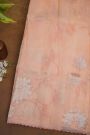 Designer Organza Peach Saree