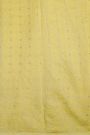 Designer Organza Yellow Saree