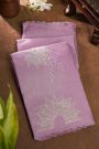 Designer Organza Lavender Saree