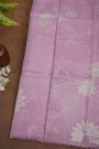 Designer Organza Lavender Saree