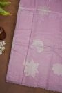 Designer Organza Lavender Saree