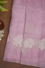 Designer Organza Lavender Saree