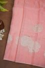 Designer Organza Pink Saree