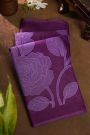 Designer Organza Purple Saree