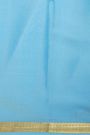 Mysore Crepe Sky Blue Saree