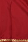 Mysore Crepe Maroon Saree