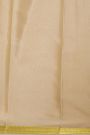 Mysore Crepe Cream Saree