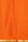 Mysore crepe orange Saree