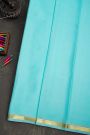 Mysore Crepe Sky Blue Saree