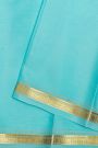 Mysore Crepe Sky Blue Saree