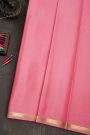 Mysore Crepe Pink Saree