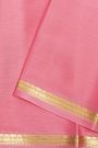 Mysore Crepe Pink Saree