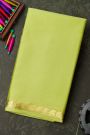 Mysore Crepe Green Saree