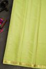 Mysore Crepe Green Saree