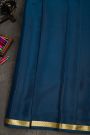 Mysore Crepe Navy Blue Saree