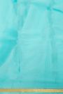 Mysore Crepe Sky Blue Saree