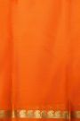 Mysore Crepe Orange Saree