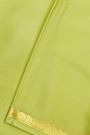Mysore Crepe Light Green saree