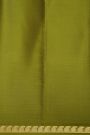 Mysore Crepe Mehendi Green Saree