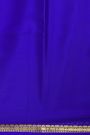 Mysore Crepe Royal Blue Saree