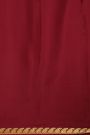 Mysore Crepe Maroon Saree