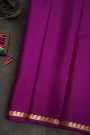 Mysore Crepe Violet Saree