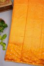 Fancy Matka Silk Mustard And Orange Saree