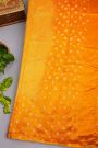 Fancy Matka Silk Mustard And Orange Saree