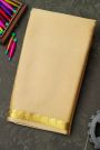 Mysore Crepe Cream Saree
