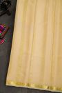 Mysore Crepe Cream Saree