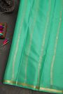 Mysore Crepe Sea Green Saree