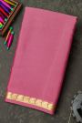 Mysore Crepe Pink Saree
