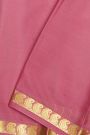 Mysore Crepe Pink Saree