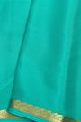 Mysore Crepe Sky Blue Saree