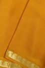 Mysore Crepe Mustard Saree