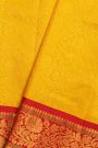 Gadwal Silk Yellow Saree