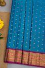 Gadwal Silk Royal Blue Saree
