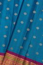 Gadwal Silk Royal Blue Saree