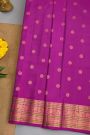 Gadwal Silk Purple Saree