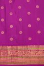 Gadwal Silk Purple Saree