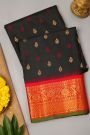 Gadwal Silk Black Saree